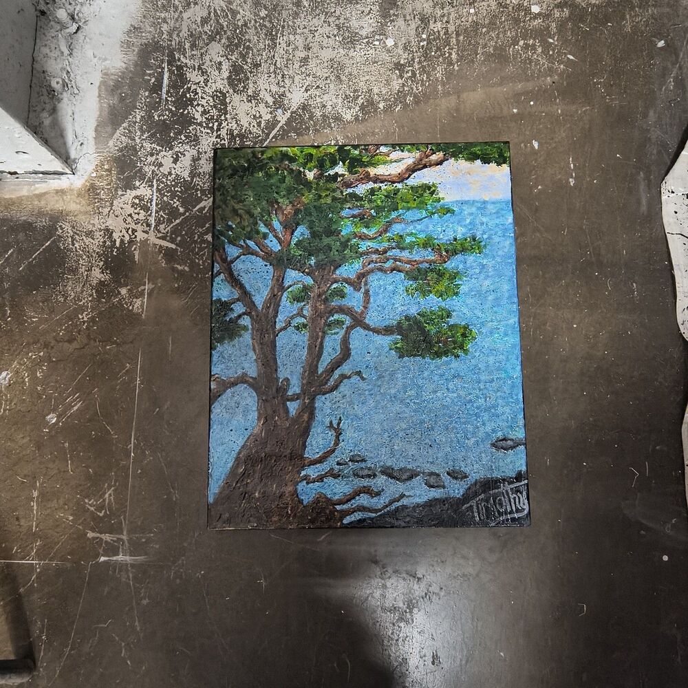 Original Acrylic Painting "Majestic Presence" 16" X 20" By Timothy Designs
